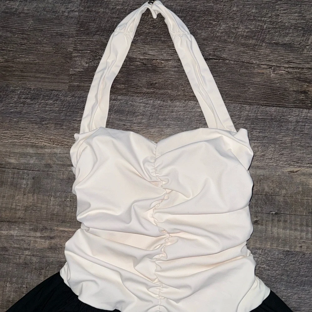 NWT Anthropologie Maeve Halter Twofer Dress - Picture 4 of 9